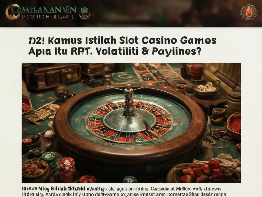 Istilah Slot